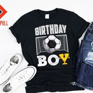 Geburtstags-Junge Fußballer Hilarious Fußball-Geburtstags-Team-Club-Spiel Sport-Liebhaber Outfit Tshirt Tank Top Hoodie für Jungen Kleinkinder Teenager Geschenk