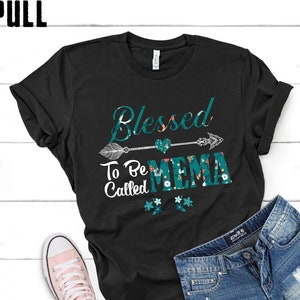 blessed to be called Mema T Shirt, Tank, Hoodie Sweatshirt floral Grandma mother&#39;s day shirt grandmother personalized gift for christmas