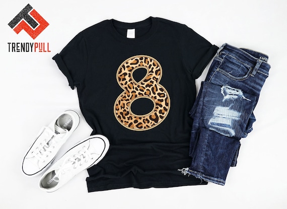 Number 8 Shirt, Girls 8th Bday Party 8 Years Old Gift Number 8 Shirt, Girls 8th Bday Party 8 Years Old Gift