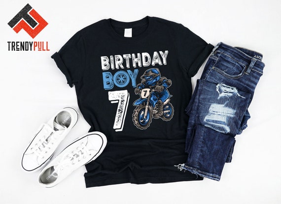 Birthday Boy 7 Shirt Tank Hoodie 7 Year Old Boys B day Etsy