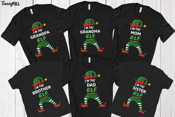 I'm The Grandma Elf Christmas Gift Idea Xmas Family T-Shirt I'm The Grandma Elf Christmas Gift Idea Xmas Family T-Shirt