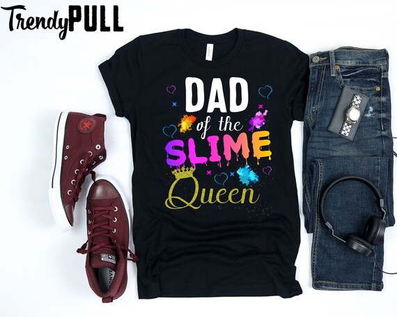 Slime Queen Mom Shirt Birthday Outfit Matching Outfit Slime Queen Mom Shirt Birthday Outfit Matching Outfit