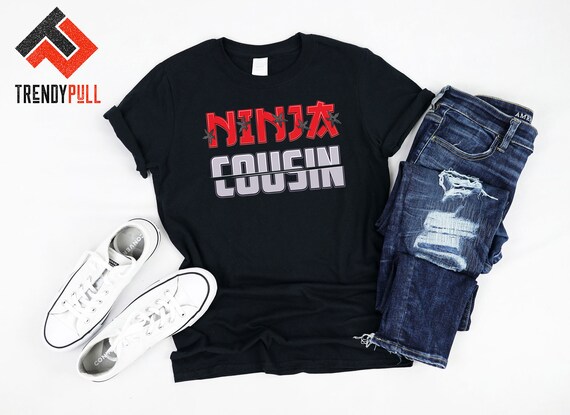 Cousin Of The Ninja Birthday Boy T-Shirt Matching Shirt Cousin Of The Ninja Birthday Boy T-Shirt Matching Shirt