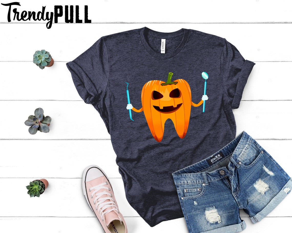 Dentist Halloween Shirt Dental Hygienist Halloween Shirt Tank Etsy
