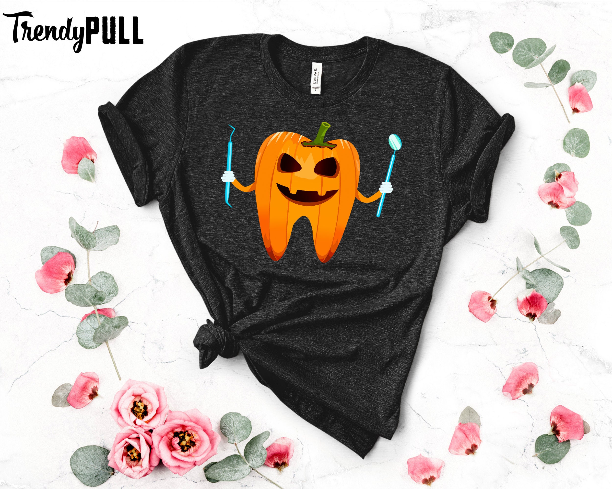 Dentist Halloween Shirt Dental Hygienist Halloween Shirt Tank Etsy