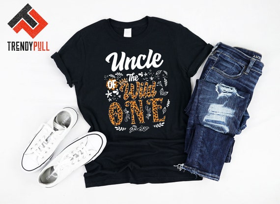Matching Shirt Cute 1st Birthday Uncle Of The Wild One Tee Matching Shirt Cute 1st Birthday Uncle Of The Wild One Tee