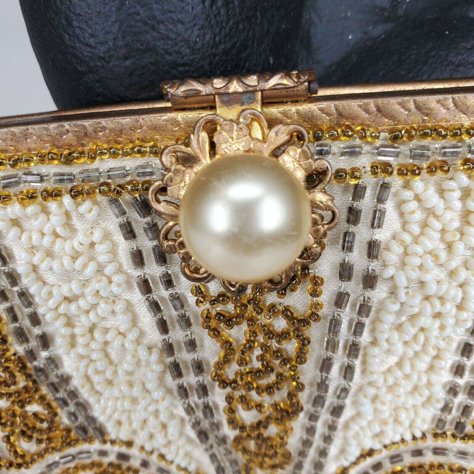 Vintage Hand Made France for CECILE Hamilton Bermuda Beaded
