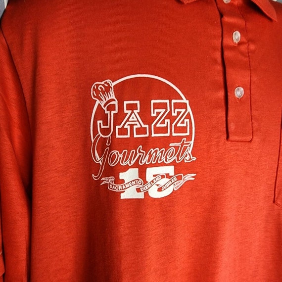 Vintage Polo Shirt Sacramento Dixieland Jazz Jubi… - image 5