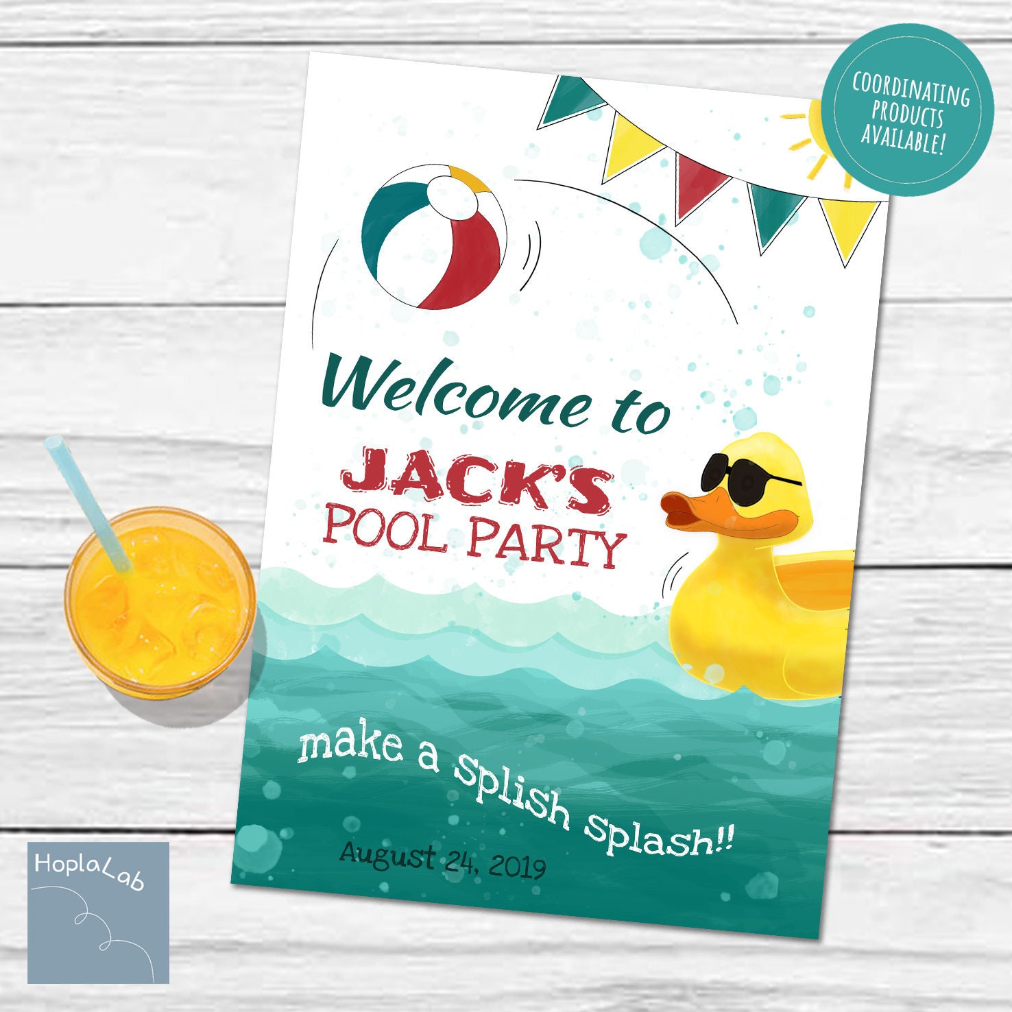 Printable Party Sign For An Ice Cream Themed Party Printable Etsy