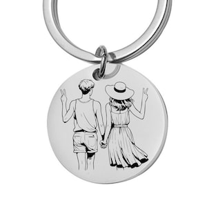 personalized key ring