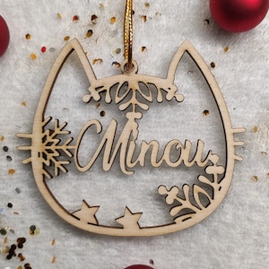 Personalized Christmas ball cat dog animal animals