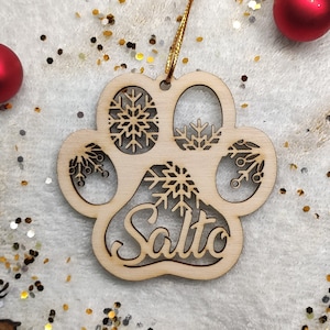 Personalized Christmas ball cat dog animal animals