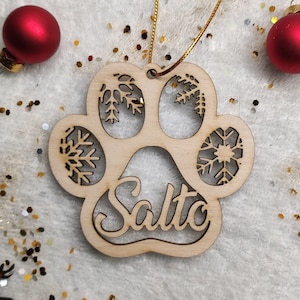 Personalized Christmas ball cat dog animal animals