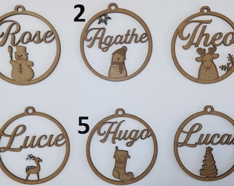 Déco Noël Bois Etsy