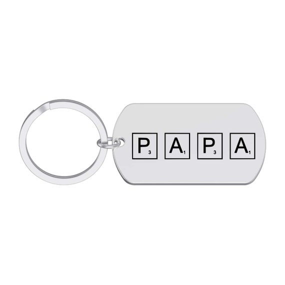 Portachiavi Inciso Per Papà - Regalo Personalizzato Per Festa Del Papà O Compleanno - Foto 10
