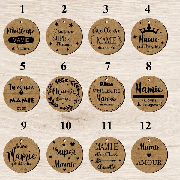 Porte clé en bois gravé tata tonton papy mamie papa maman parraine marraine , cadeau ideal , Porte clé clef personnalisable personnalisée