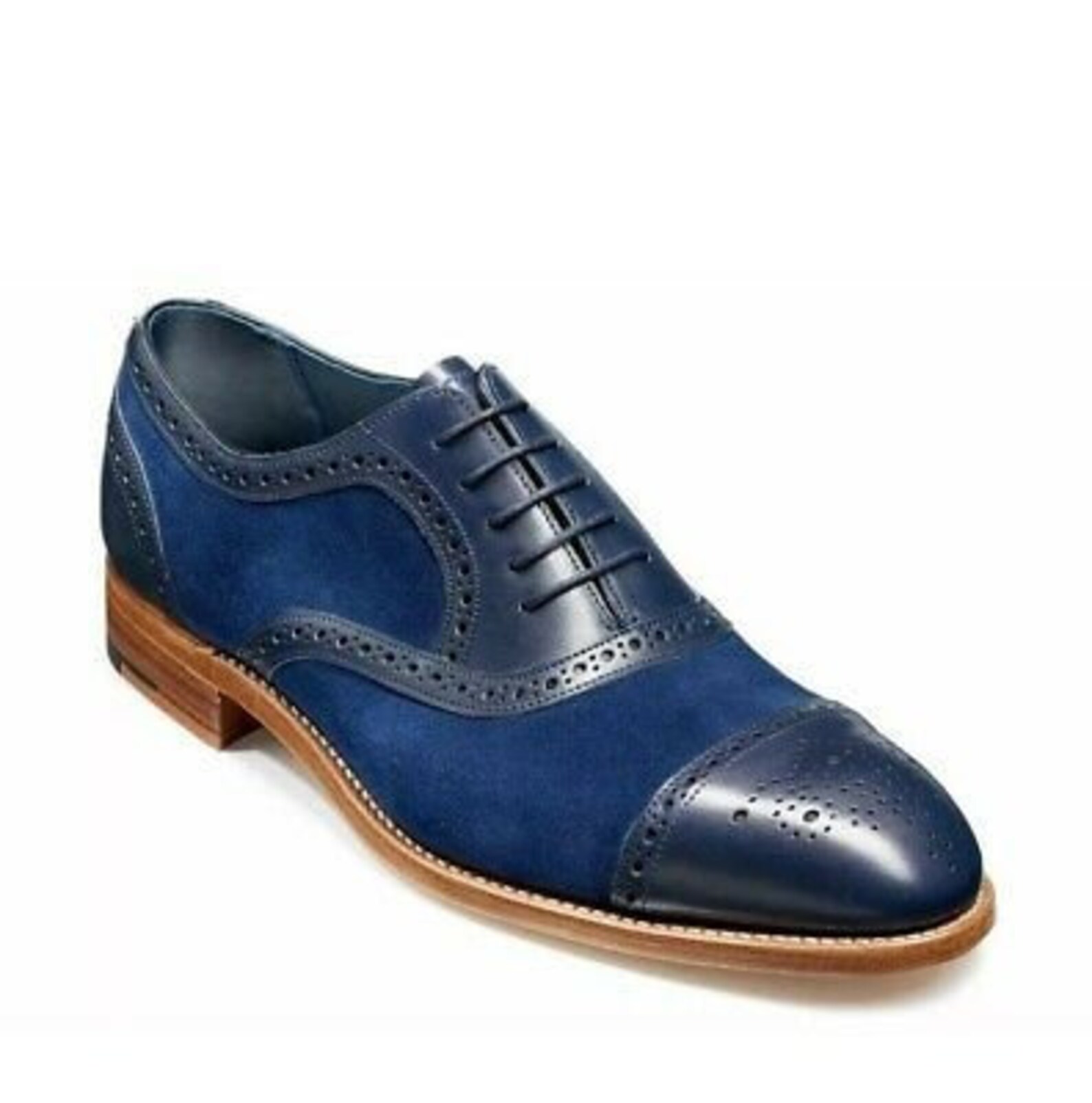 suede leather polish blue