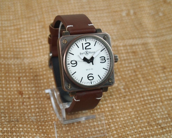 Wrist Watch Mens Mechanical watch BELL & ROSS Swis