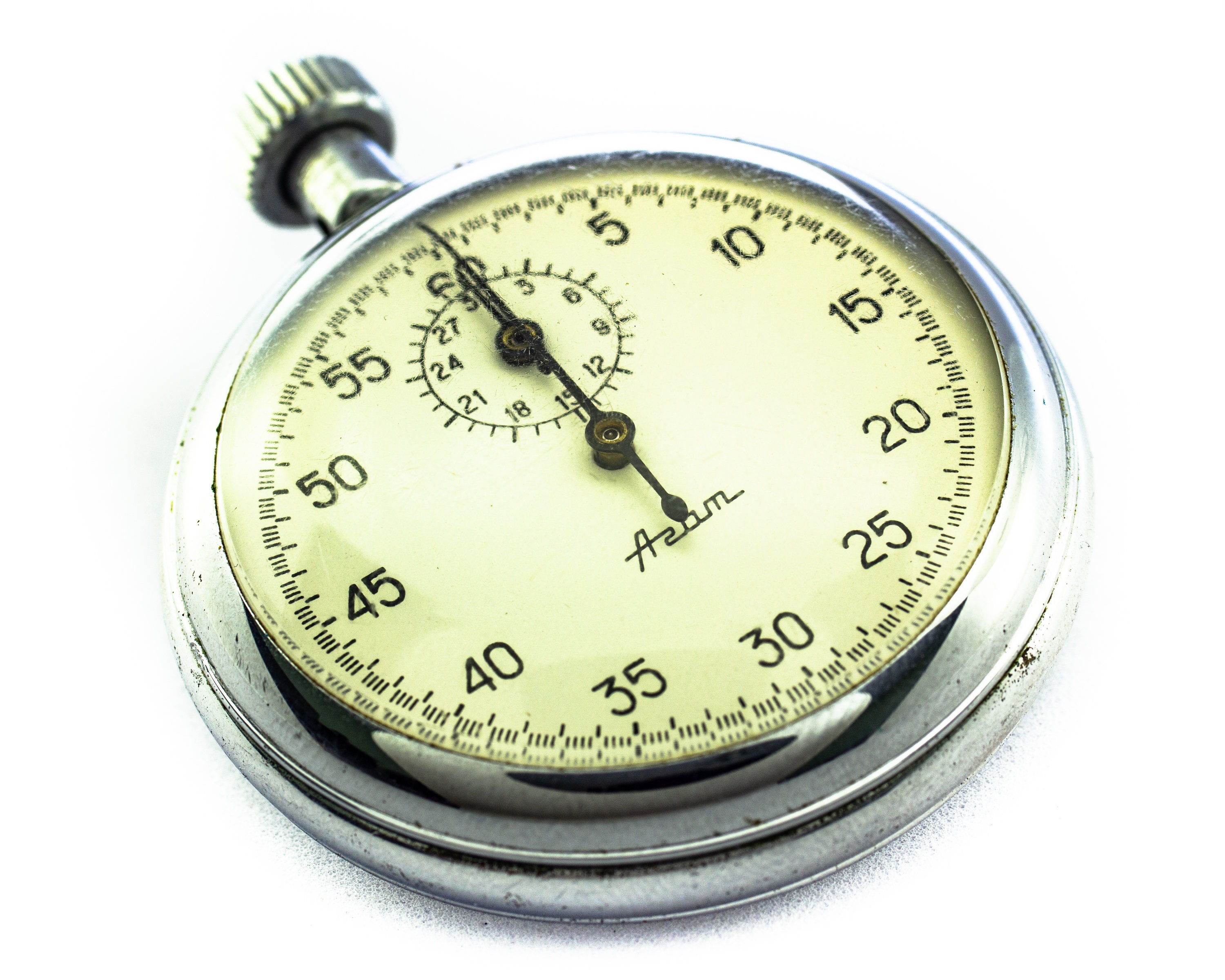 AGAT vintage stopwatch mechanical antique stopwatch stop Etsy