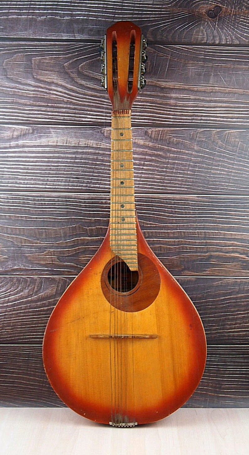 Vintage Ukrainia national folk folklore String instrument Etsy