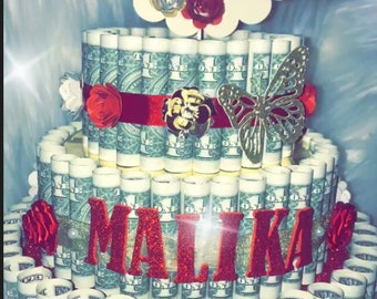 Money Cakes Etsy - money cake for graduations birthdays and weddings