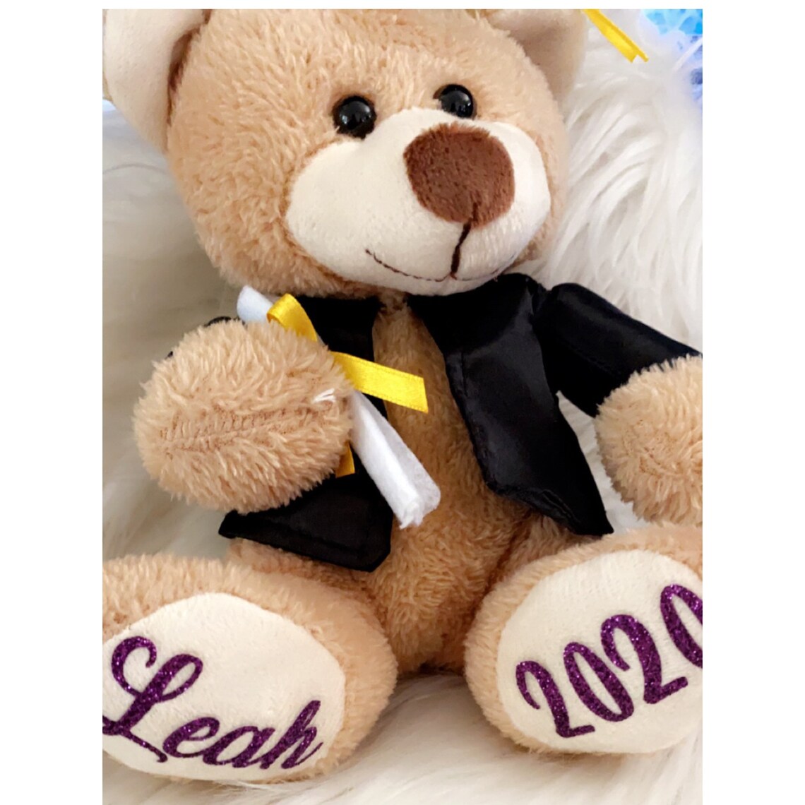 Graduation teddy bear plush grad bear graduation gift Etsy