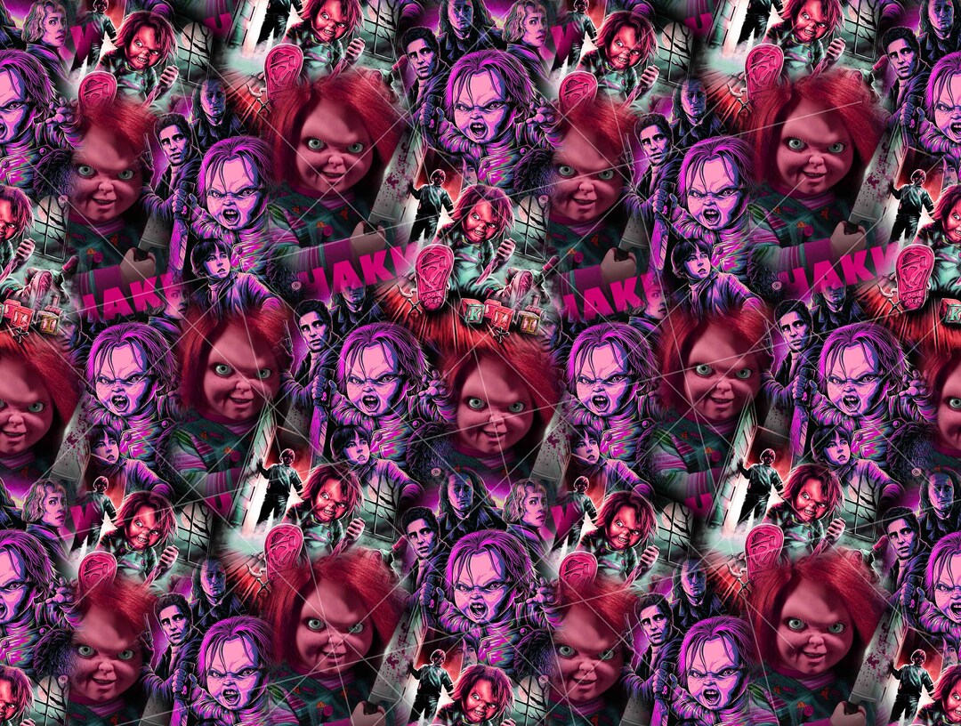 Horror Seamless Pattern File Instant Download. - Etsy