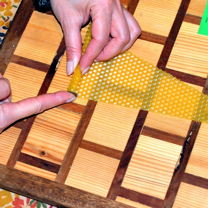 Beeswax Candle Making Set Taper Candle Making Kit DIY Candle - Etsy UK