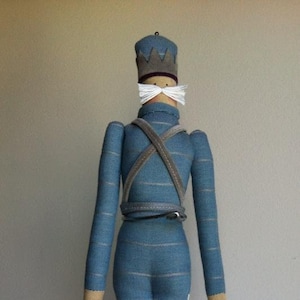 Soldier Tilda Doll Male Tidla Boy Original Tilda Doll Decorative Soldier Toy Stuffed Soldier Toy Tilda boy toy toddler toy soldier doll