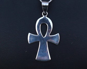 Ankh Pendant large, Sterling Silver