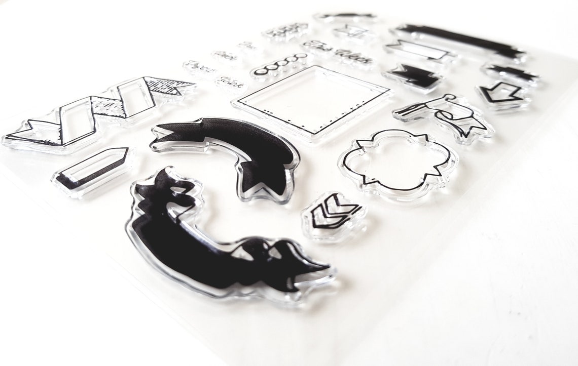 Clear Stamps Bullet Journal This Week Planner Stamp Etsy