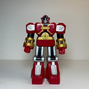 Power Rangers Zeo DX Red Battlezord Megazord Ohranger Redpuncher