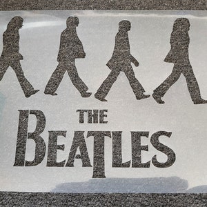 The Beatles Stencil - Re-usable Genuine Mylar