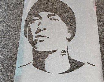 Eminem Stencil - Re-usable Genuine Mylar