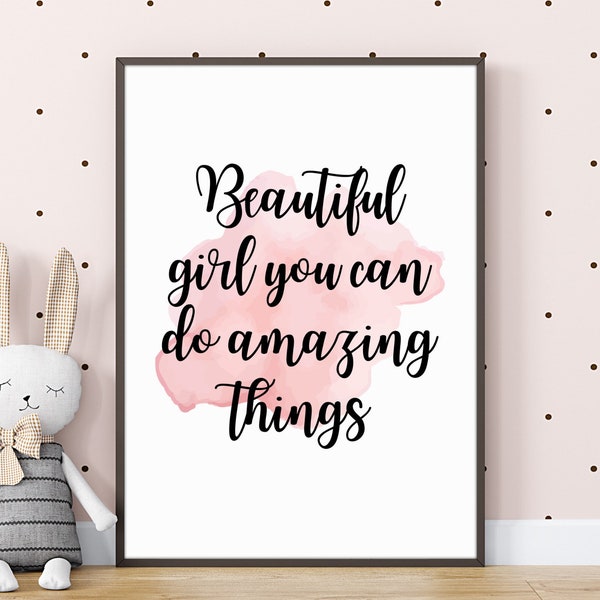 Girls Bedroom Art Etsy UK