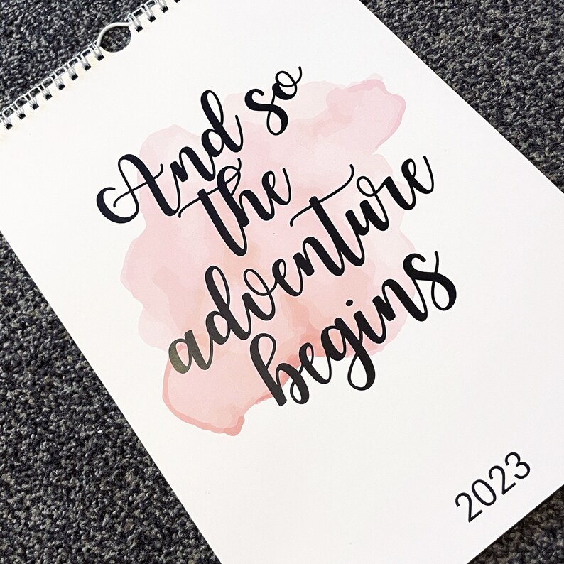 2023 Positive Quotes Calendar Girls Calendar Girls Christmas Etsy Finland
