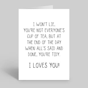 I Loves You Gavin And Stacey Valentines Card, I Means It Nessa Quote, Gavin And Stacey Quotes, Gavin And Stacey Cards, Funny Valentines Card