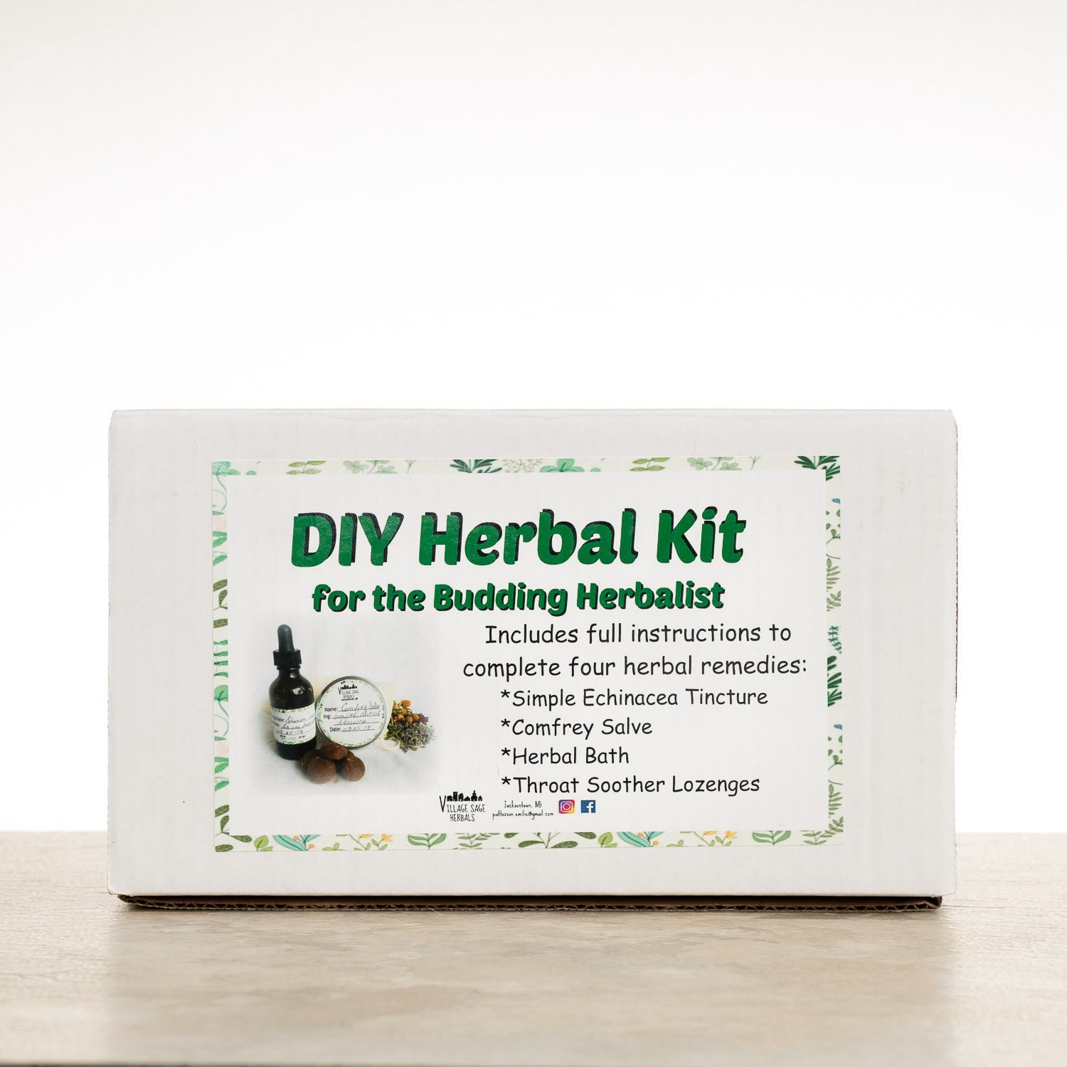 DIY Herbal Kit for the Budding Herbalist Do It Yourself Kit Etsy