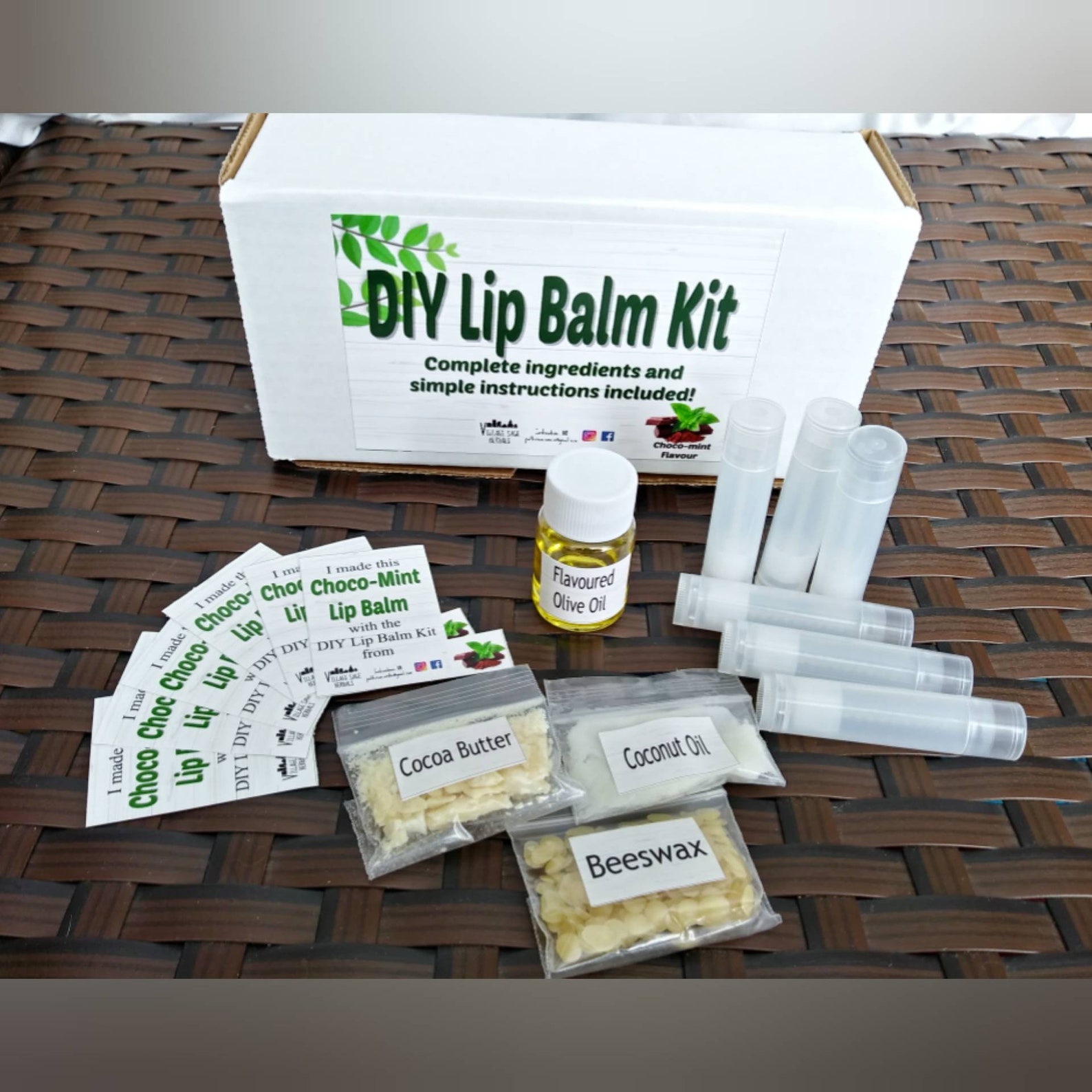 Lip Balm Kit Lip Balm Favors DIY Lip Balm Kit DIY Etsy