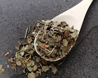herbal tea, apothecary herb, blueberry leaf tea, natural health, dried herbs, natural gift for her, natural gift for him