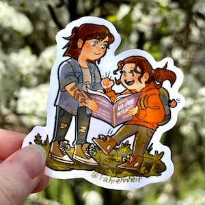 Two Ellies - The Last of Us Inspired Vinyl Sticker