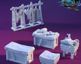 Torbridge Cull Butcher Essentials DnD Miniature Terrain for Dungeons and Dragons, D&D, D and D, Wargaming, Tabletop, Wargaming Dice