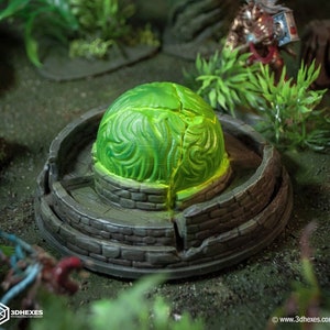 Decoratieve oude Orb DnD miniatuur terrein voor Dungeons and Dragons, D&D, D en D, Wargaming, tafelblad, geschenken