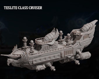 Terreno DnD per incrociatori di classe Teslite, Dungeons and Dragons, Miniature DnD, D&D, D e D, Pathfinder, Terreno in miniatura DnD