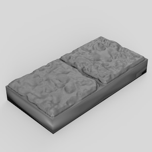 Dungeon 2x1 Floor DnD DragonLock Tiles Terrain for Dungeons and Dragons, D&D, Pathfinder, Gifts, Miniature