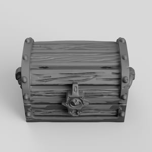 Dungeon Treasure Chest DnD DragonLock Tiles Gelände für Dungeons and Dragons, D&D, Pathfinder, Geschenke, Miniatur