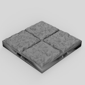 Dungeon Floor DnD DragonLock Tiles Terrain for Dungeons and Dragons, D&D, Pathfinder, Gifts, Miniature