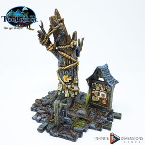 Torbridge Cull The Tidings Tree DnD Miniature Terrain for Dungeons and Dragons, D&D, D and D, Wargaming, Tabletop, Wargaming Dice