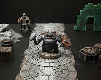 28mm | 32mm Dwarf Warrior DnD Miniature Pathfinder Miniature | DnD | DnD 5e | Pathfinder | Pathfinder RPG |