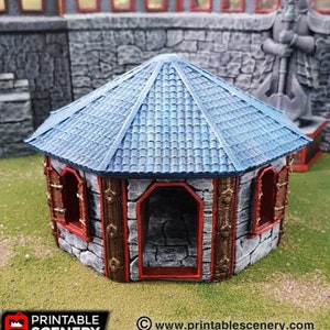 DnD Miniature Terrain Dwarven House - Dwarves, Elves, and Demons Dungeons and Dragons, D&D, Pathfinder, Wargaming